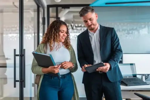 businesspeople in an office